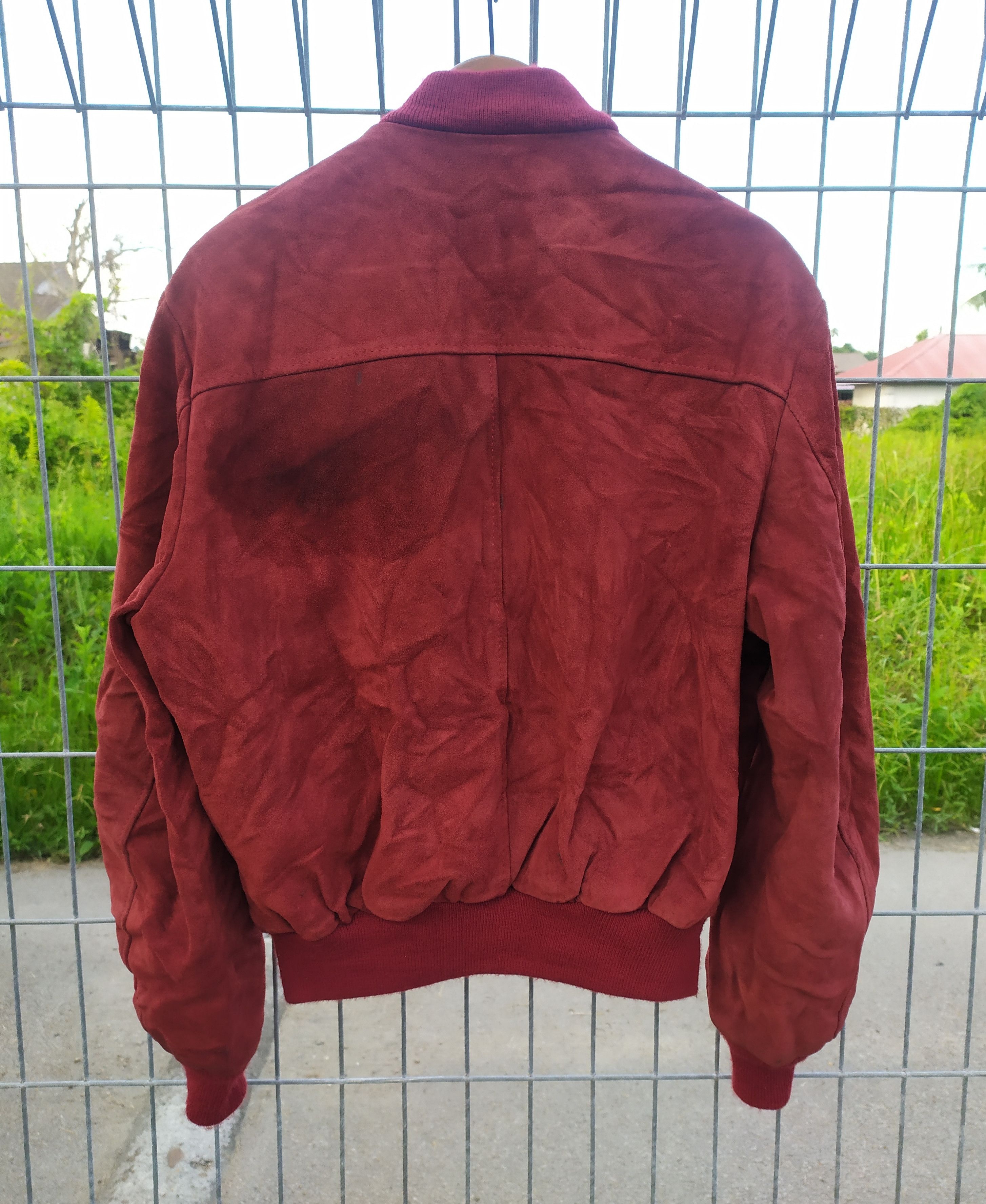 Schott Schott Suede Leather Bomber Jacket Made in USA Size US M / EU 48-50 / 2 - 2 Thumbnail