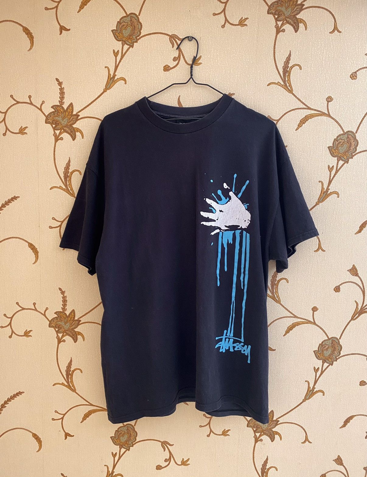 Stussy 90s Vintage Stussy Logo T-Shirt Tee Size US XL / EU 56 / 4 - 1 Thumbnail