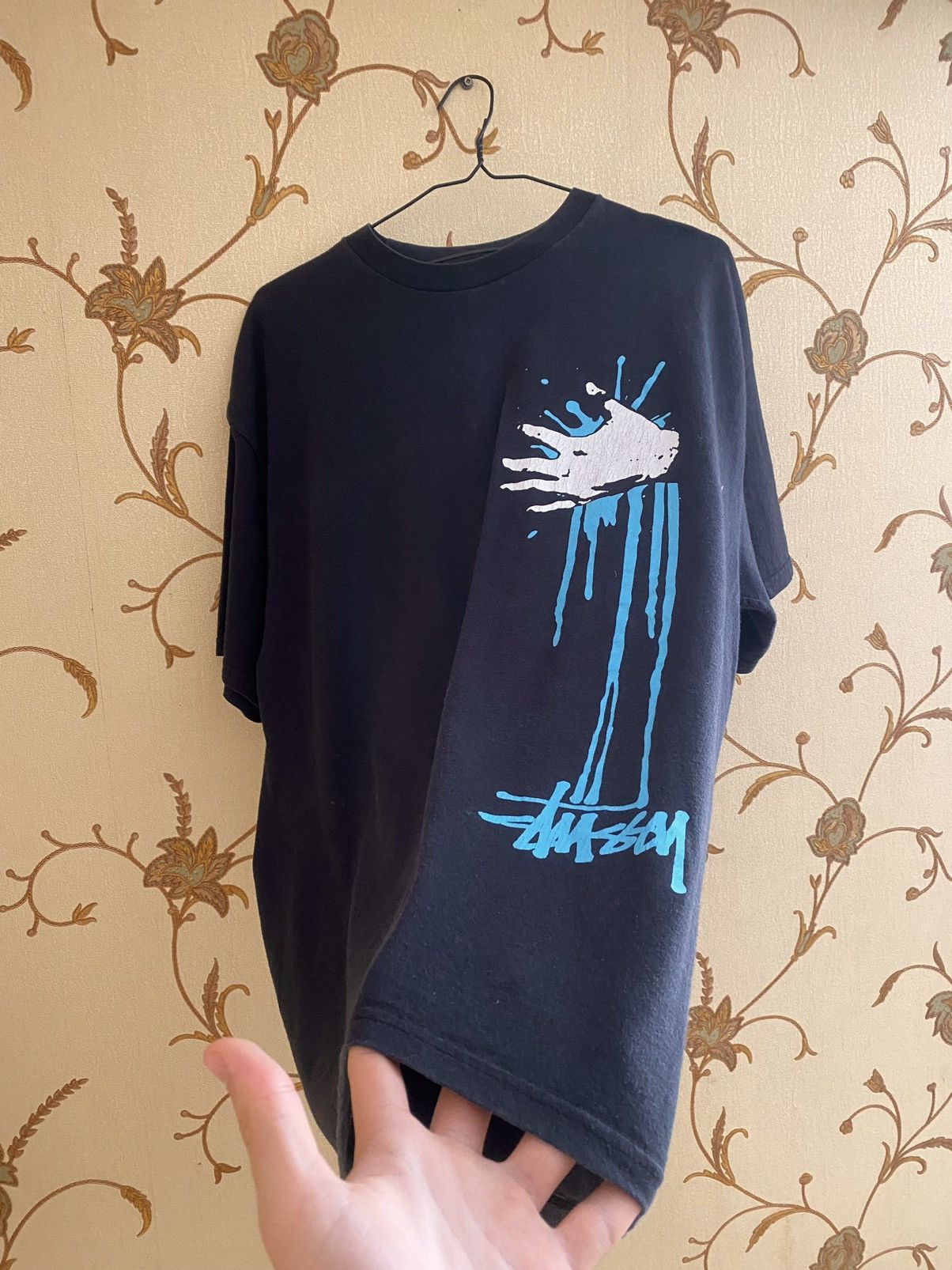 Stussy 90s Vintage Stussy Logo T-Shirt Tee Size US XL / EU 56 / 4 - 5 Thumbnail
