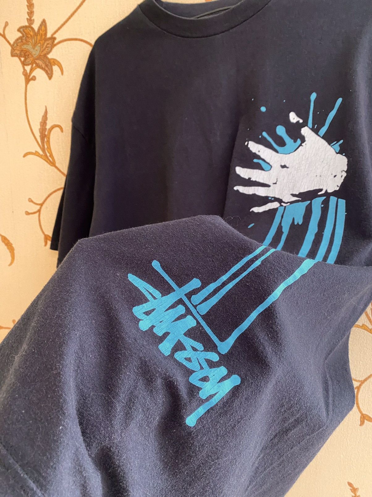 Stussy 90s Vintage Stussy Logo T-Shirt Tee Size US XL / EU 56 / 4 - 7 Thumbnail