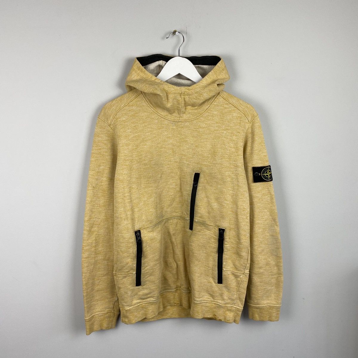 Stone Island Authentic Stone Island Funnel Neck Hoodie Size US M / EU 48-50 / 2 - 1 Thumbnail
