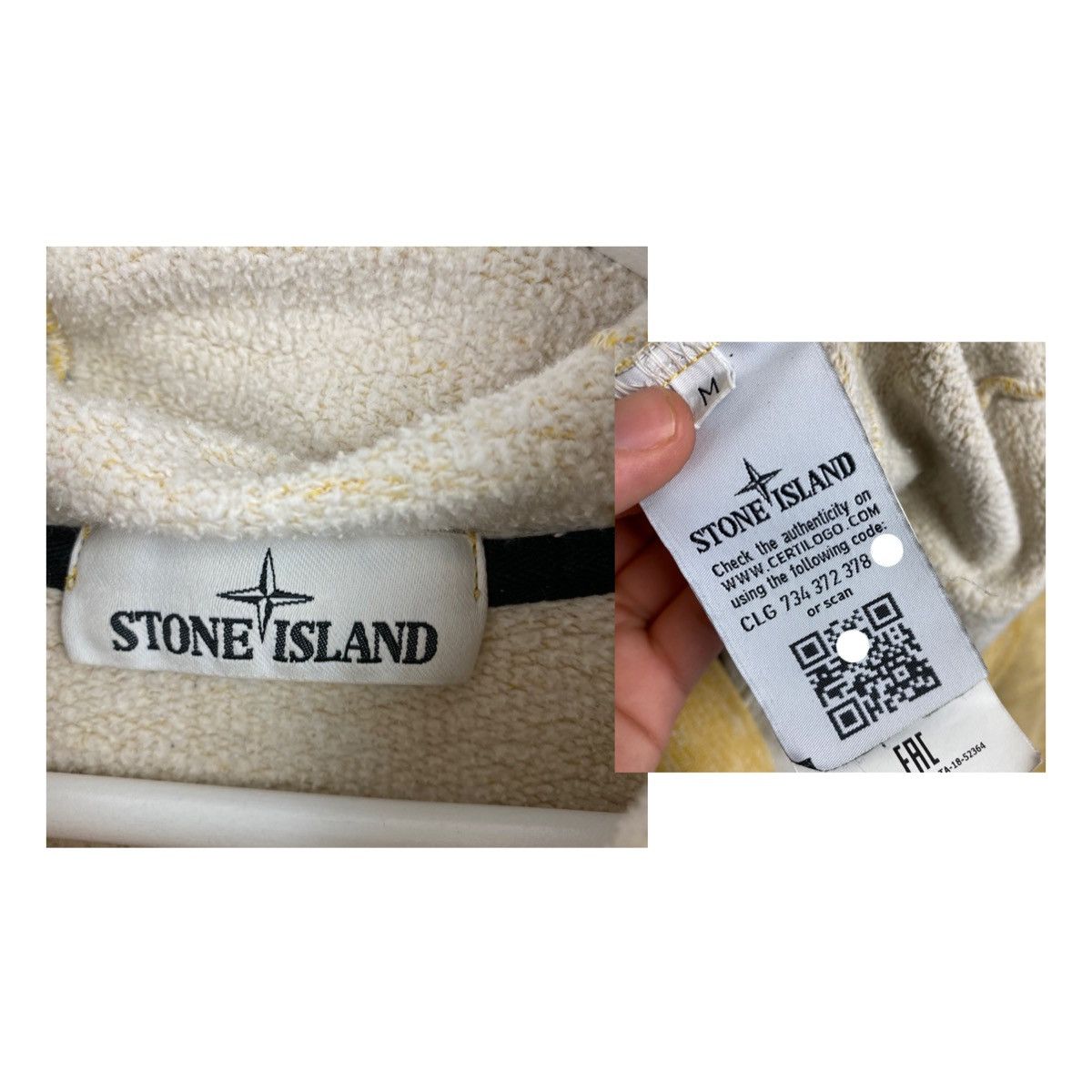 Stone Island Authentic Stone Island Funnel Neck Hoodie Size US M / EU 48-50 / 2 - 4 Thumbnail