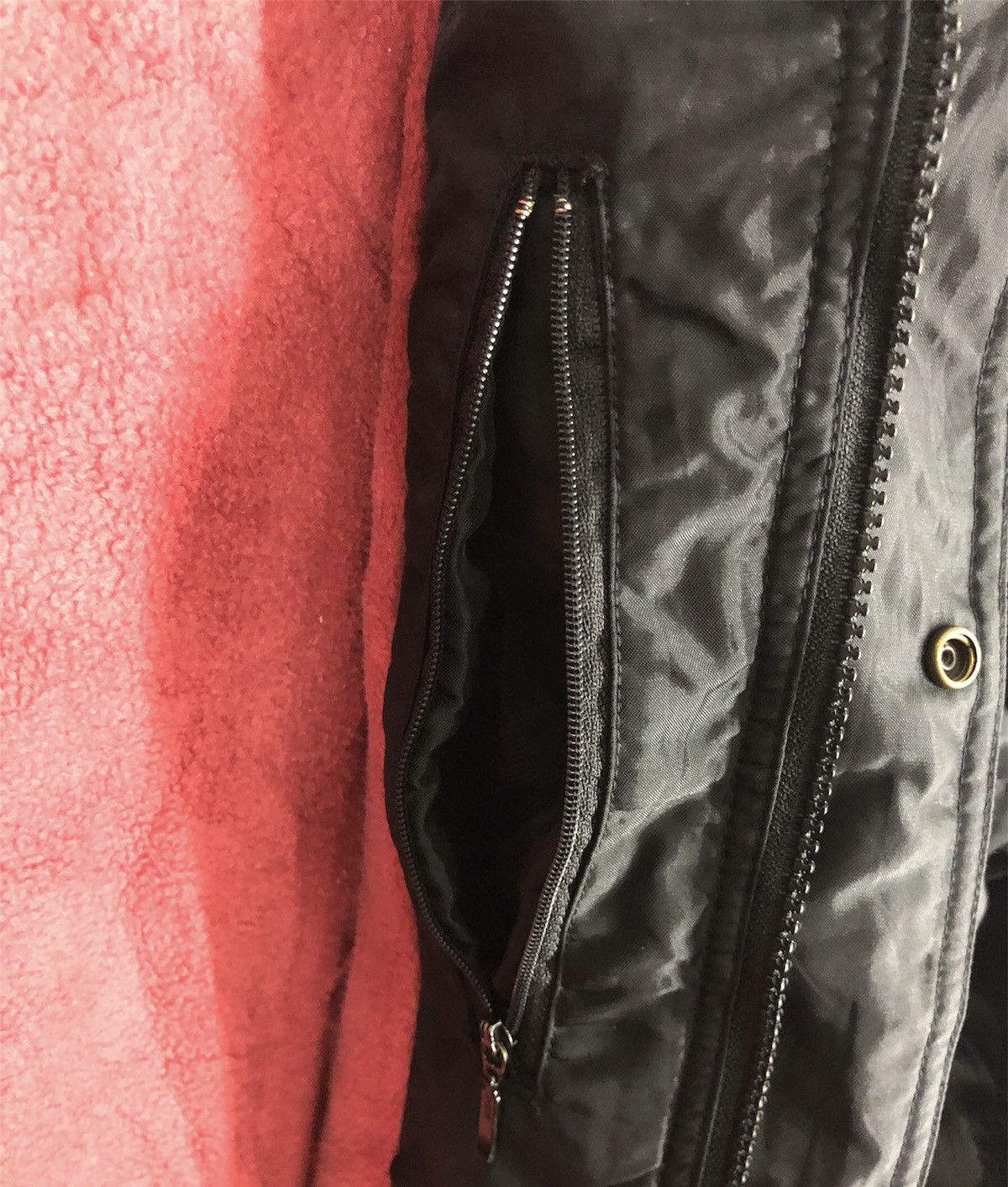 Nike × Vintage Vintage Nike Big Logo Long Jacket Kids jacket Size US L / EU 52-54 / 3 - 9 Thumbnail