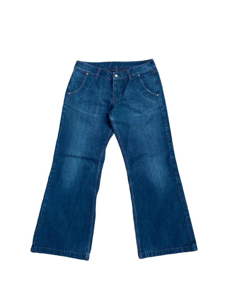 image of Vintage Driza Bone Wide Indigo Dyed Denim, Men's (Size 32)
