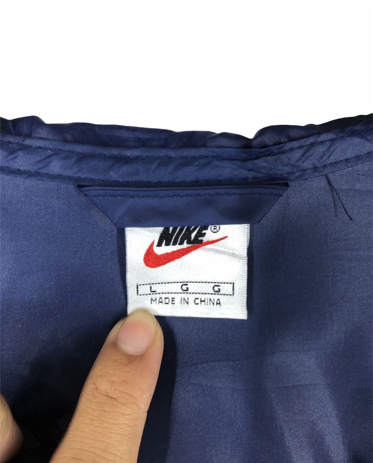 Nike × Vintage Vintage Nike 90s Windbreaker Jacket Hoodie Size US L / EU 52-54 / 3 - 10 Thumbnail