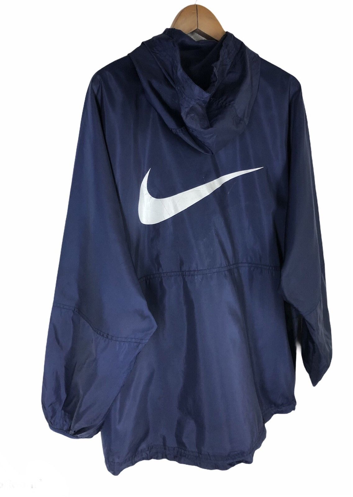 Nike × Vintage Vintage Nike 90s Windbreaker Jacket Hoodie Size US L / EU 52-54 / 3 - 4 Thumbnail