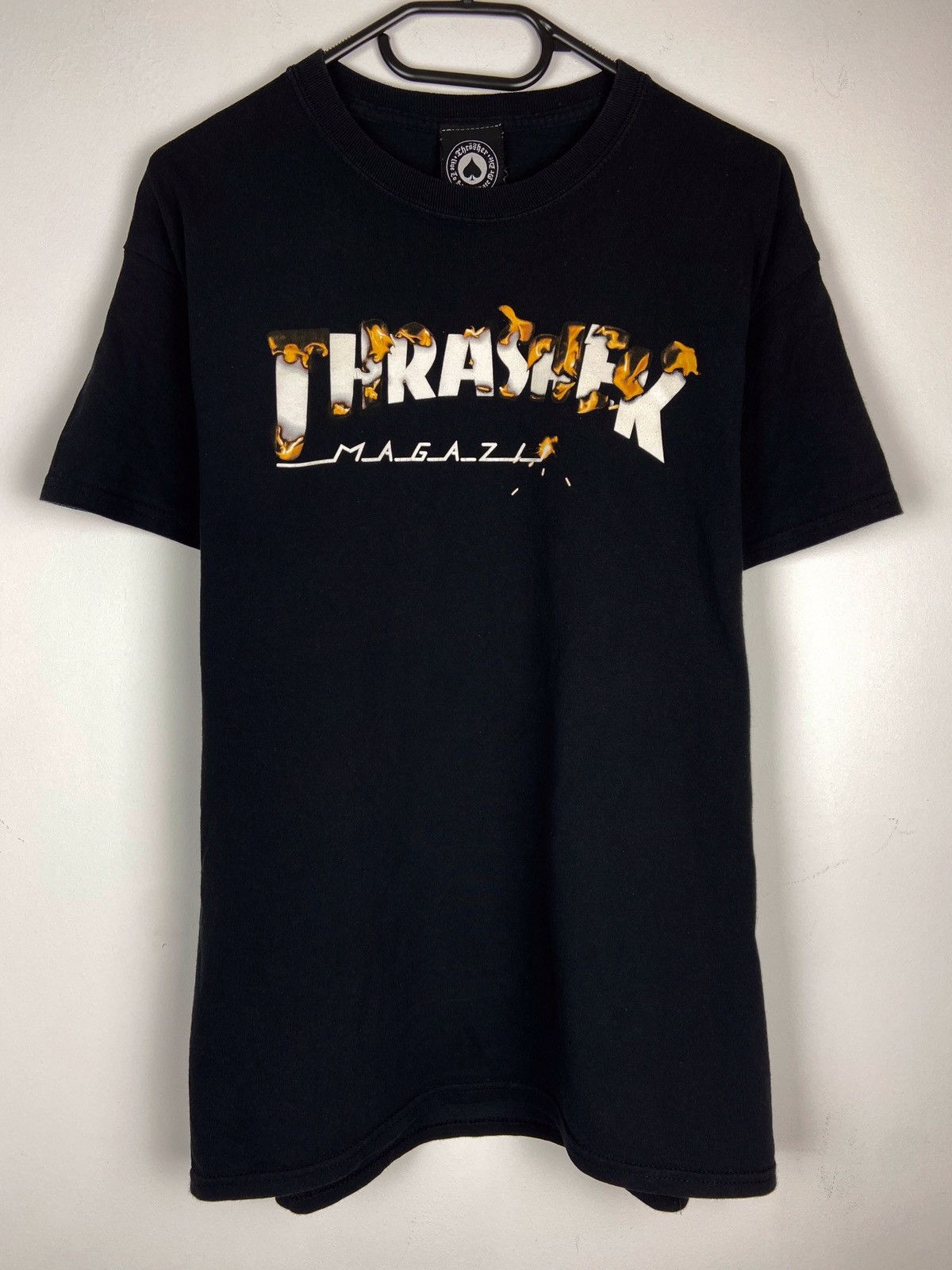 Vintage Thrasher Skateboards Fire Logo T Shirt Grailed 2323