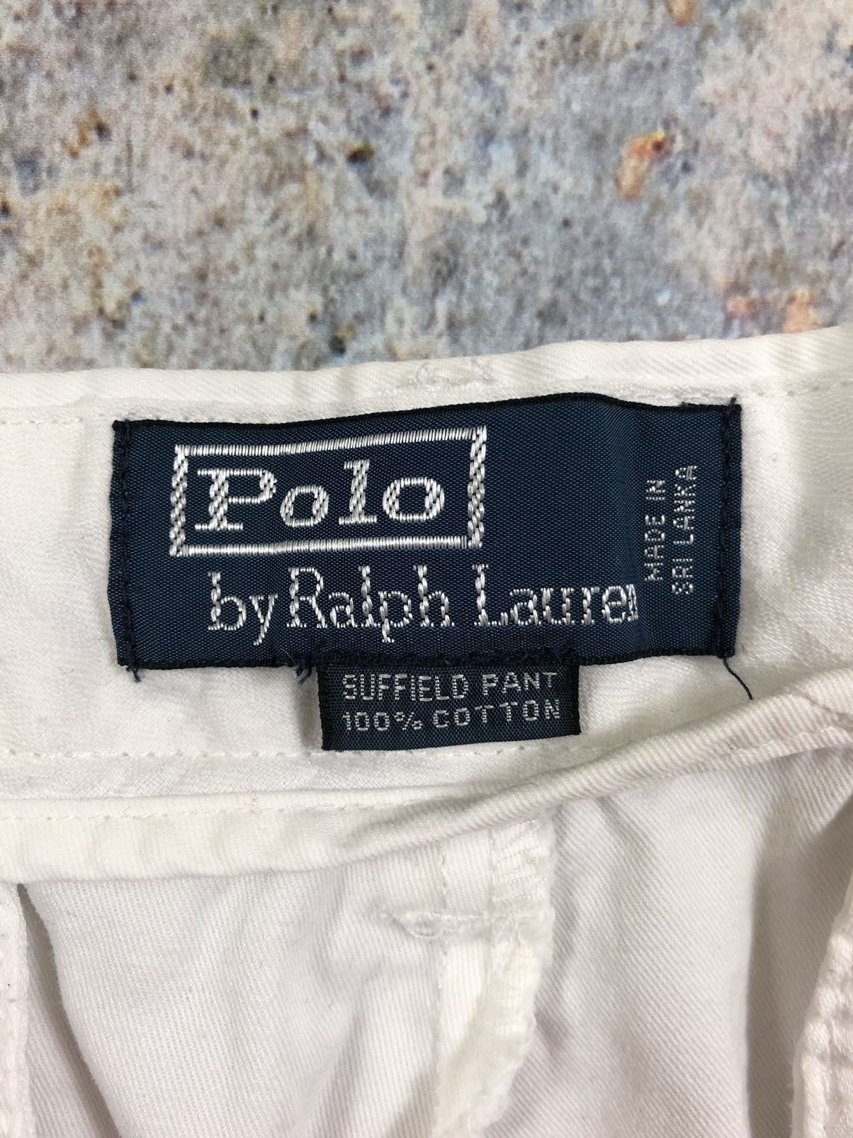 Polo Ralph Lauren × Vintage Ralph Lauren white casual vintage pants Size US 34 / EU 50 - 5 Thumbnail