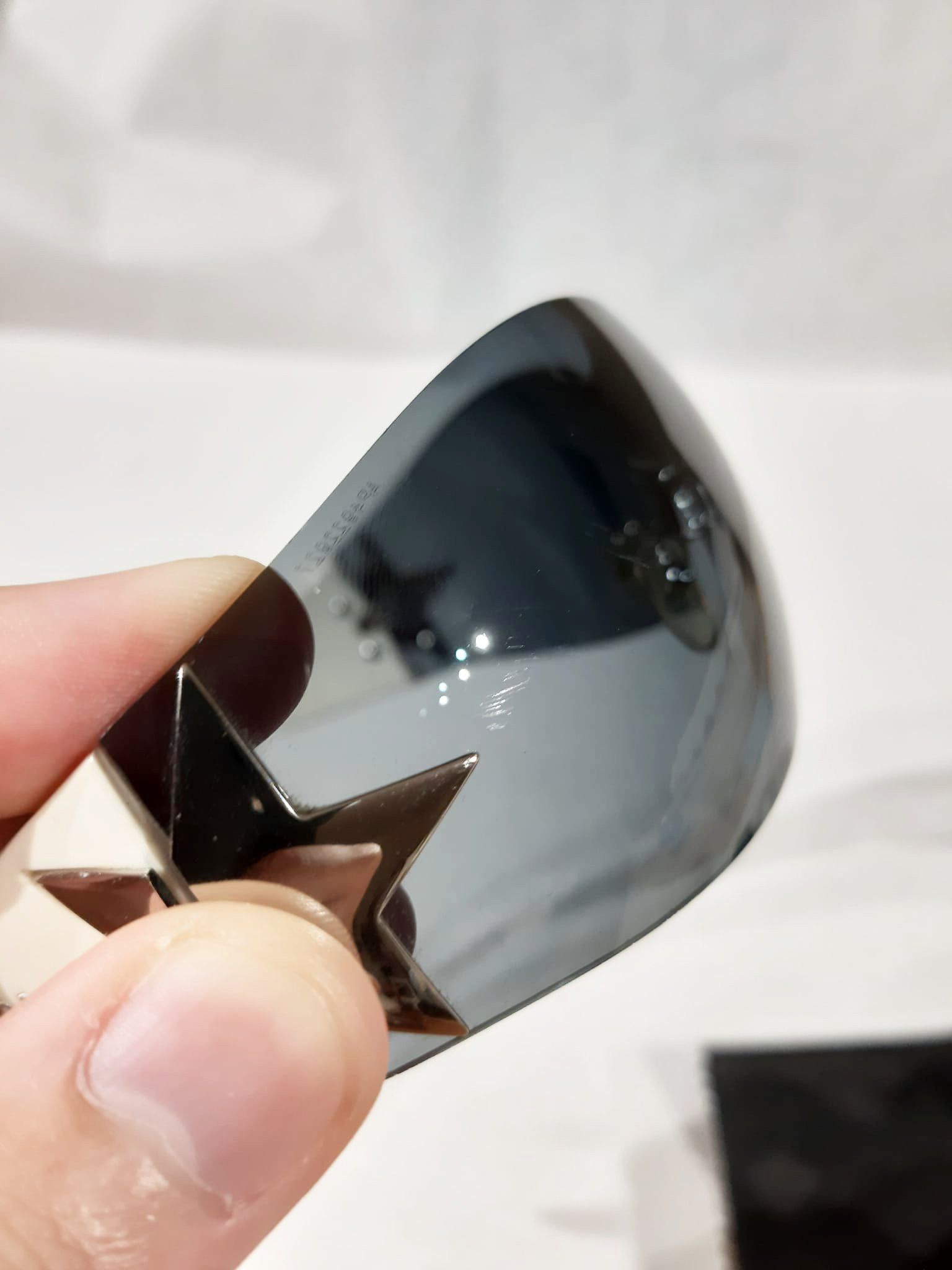 Prada Chrome Star White Sunglasses Vintage early 2000's Y2K Size ONE SIZE - 7 Thumbnail