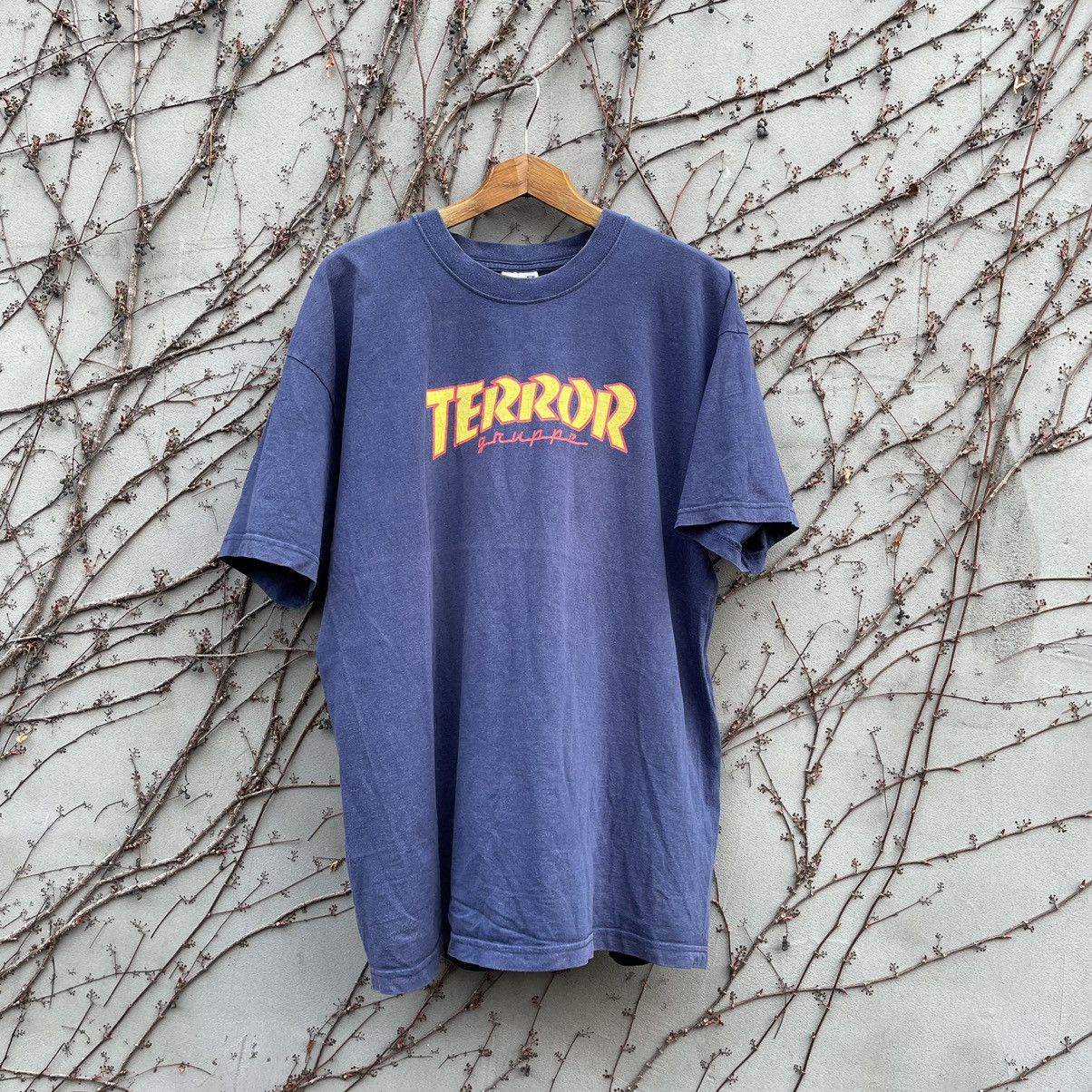 Sex Skateboards Vintage Terror Gruppe Punk Band T-Shirt Size US XL / EU 56 / 4 - 1 Thumbnail