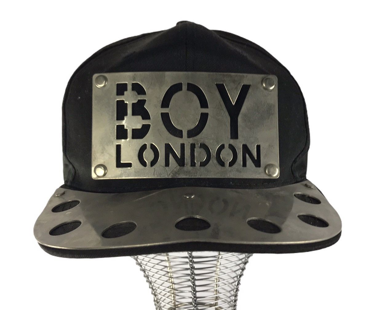 Vtg 80s Stephane Raynor Boy London Plate Cap