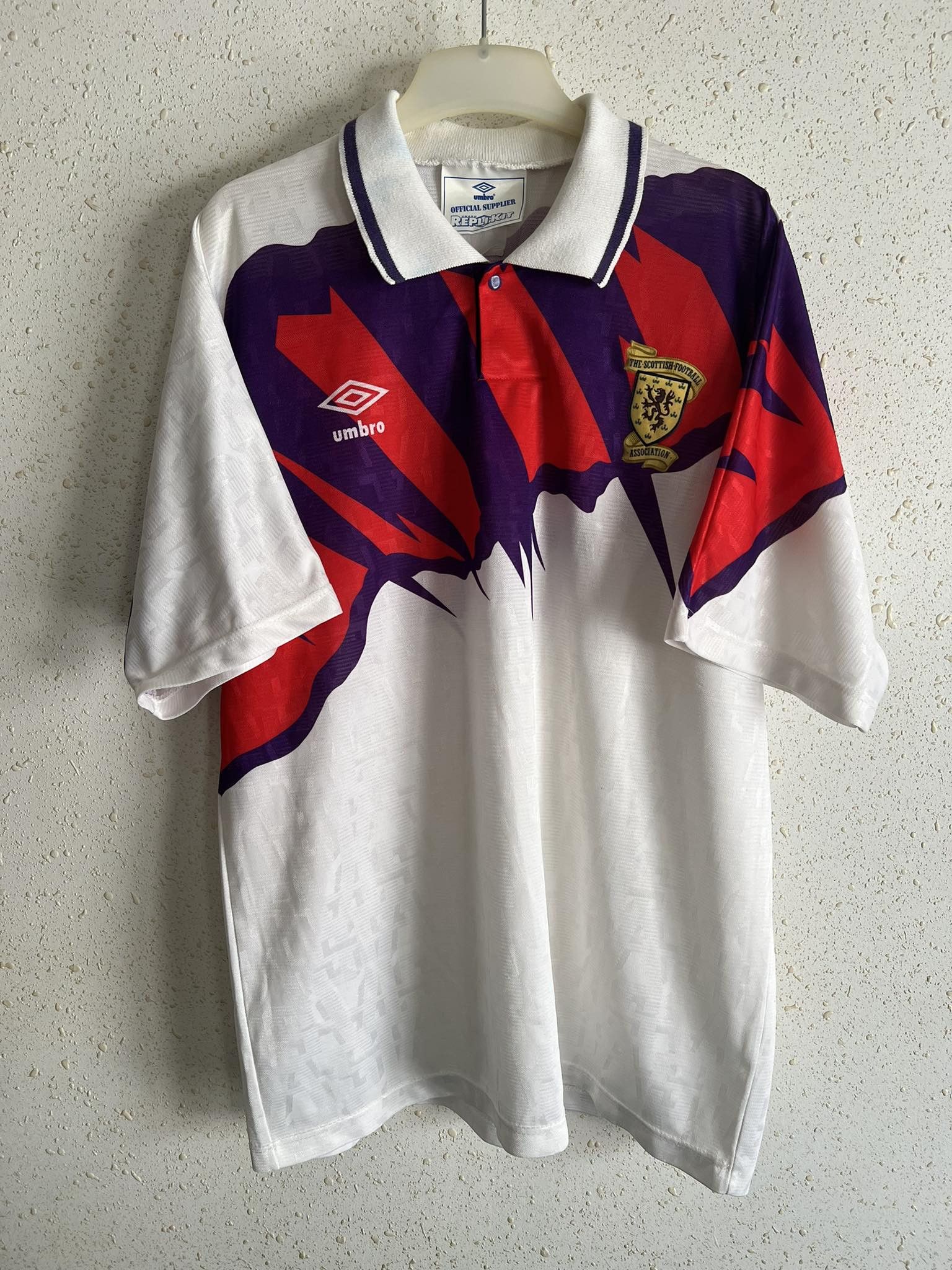 scotland 93 away shirt