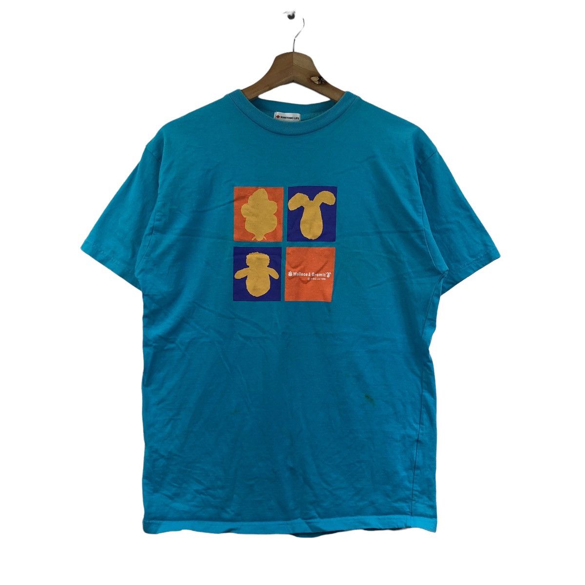 Vintage Film Series 1989 WALLACE AND GROMIT Comedy T-Shirt