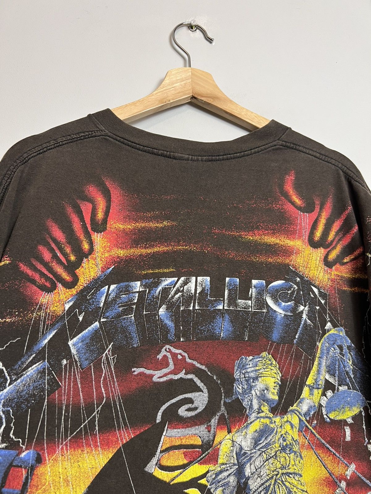 Band Tees Rare Vintage Metallica All Over Print 1991 Metal Band Tee Size US XL / EU 56 / 4 - 11 Thumbnail