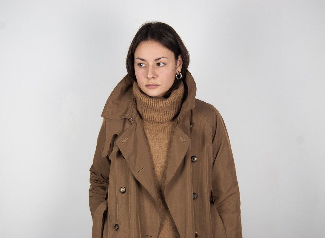 Saint Laurent Paris Yves Saint Laurent Rive Gauche Double Breasted Trench Coat Size L / US 10 / IT 46 - 5 Thumbnail