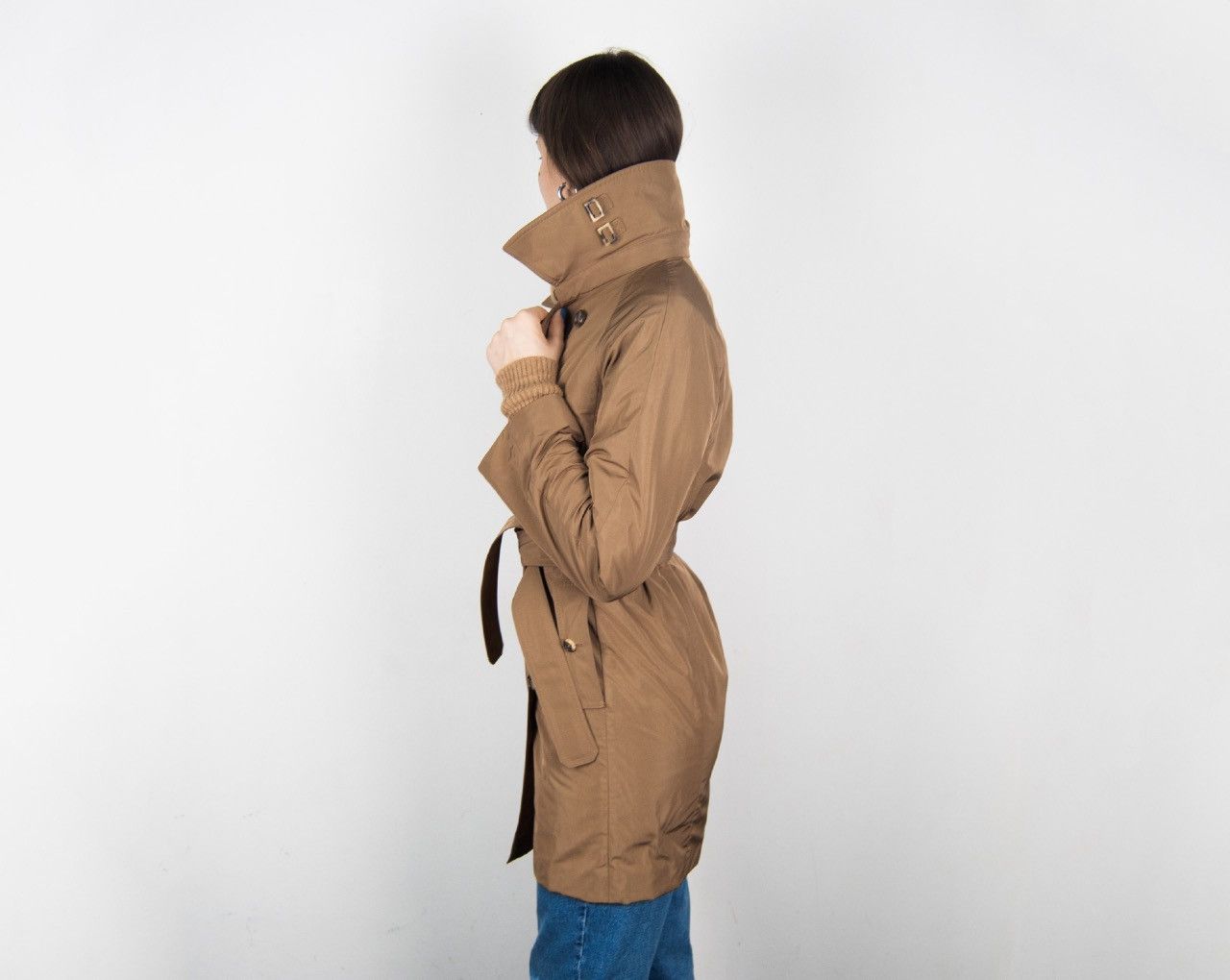 Saint Laurent Paris Yves Saint Laurent Rive Gauche Double Breasted Trench Coat Size L / US 10 / IT 46 - 6 Thumbnail