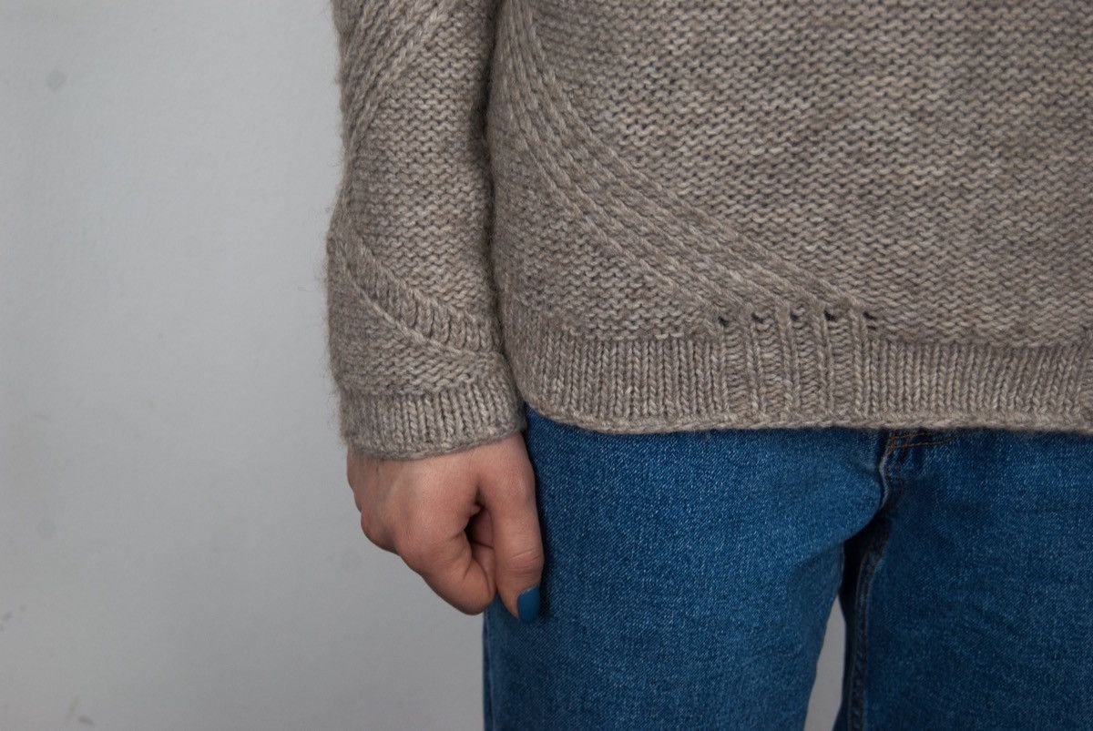 Helmut Lang Helmut Lang Alpaca Camelhair Mock Neck Knit Sweater Jumper Size M / US 6-8 / IT 42-44 - 6 Thumbnail