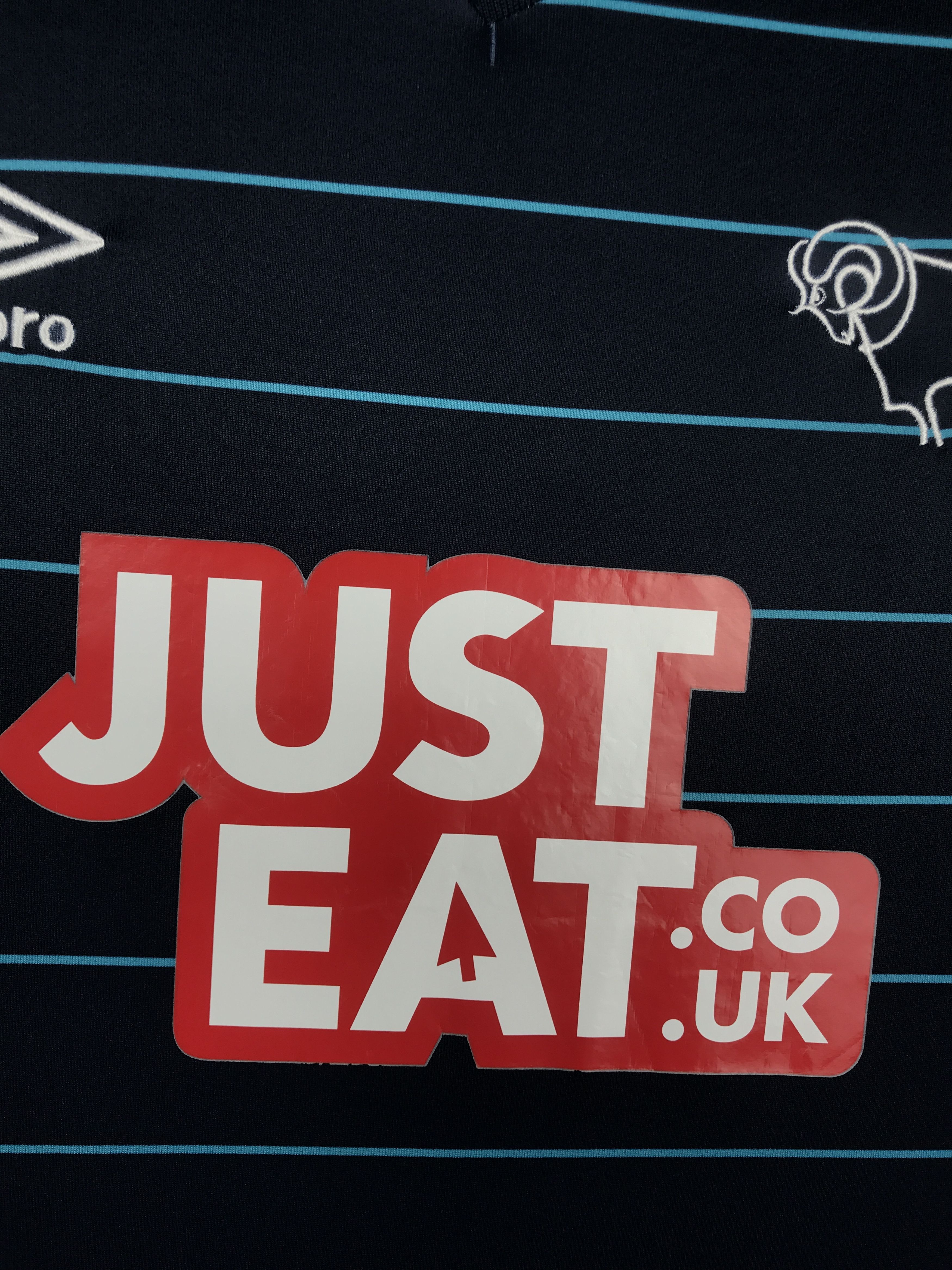 Umbro Derby County 2014-2015 Umbro Away Soccer Jersey Shirt Size US S / EU 44-46 / 1 - 2 Thumbnail