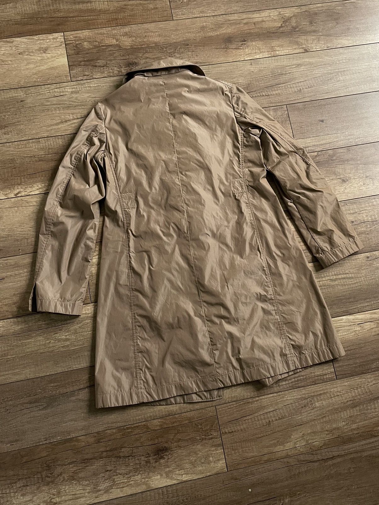 Jil Sander Jil Sander Beige Brown Trench Coat Jacket Size M / US 6-8 / IT 42-44 - 2 Thumbnail
