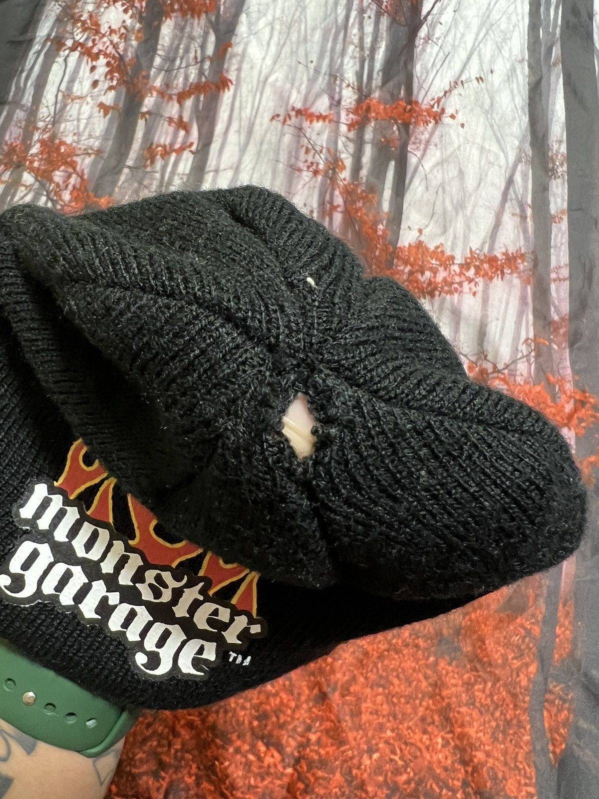Other ***FINAL DROP***RARE 2007 promo Monster Garage skull cap Size ONE SIZE - 4 Thumbnail