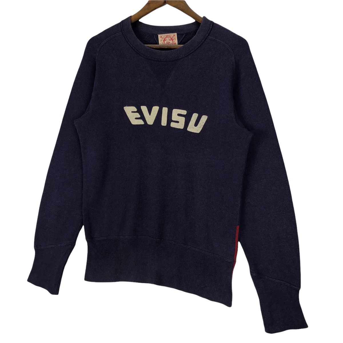 Evisu × Vintage Vintage Evisu Japan Big Logo Spell Out Sweatshirt Size US M / EU 48-50 / 2 - 4 Thumbnail