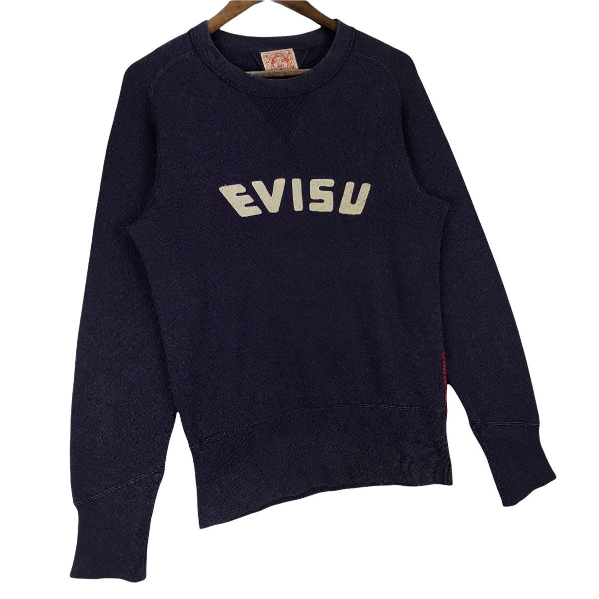 Evisu × Vintage Vintage Evisu Japan Big Logo Spell Out Sweatshirt Size US M / EU 48-50 / 2 - 3 Thumbnail
