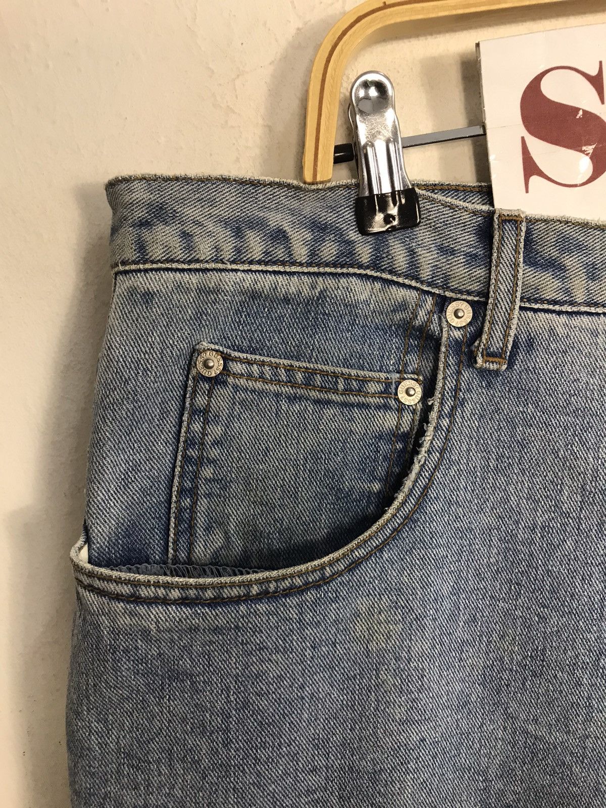 Guess Vintage Guess Jeans Loose Fit Design Size US 39 - 8 Thumbnail