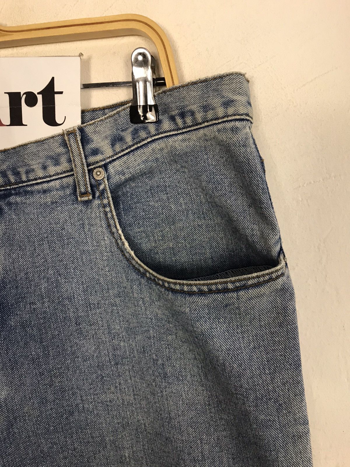 Guess Vintage Guess Jeans Loose Fit Design Size US 39 - 5 Thumbnail