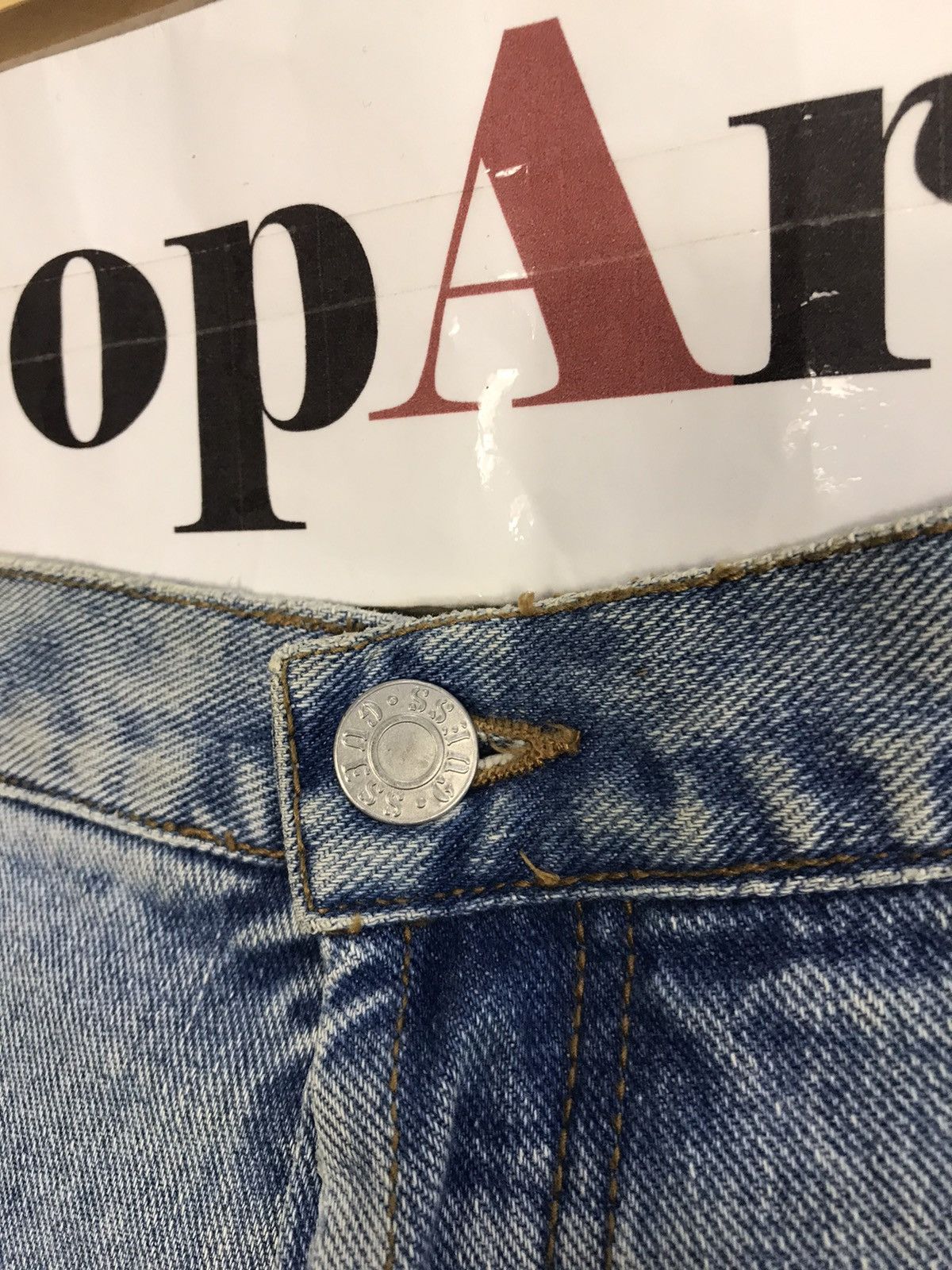 Guess Vintage Guess Jeans Loose Fit Design Size US 39 - 7 Thumbnail