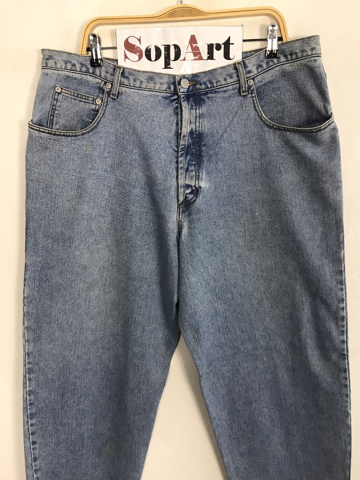 Guess Vintage Guess Jeans Loose Fit Design Size US 39 - 3 Thumbnail