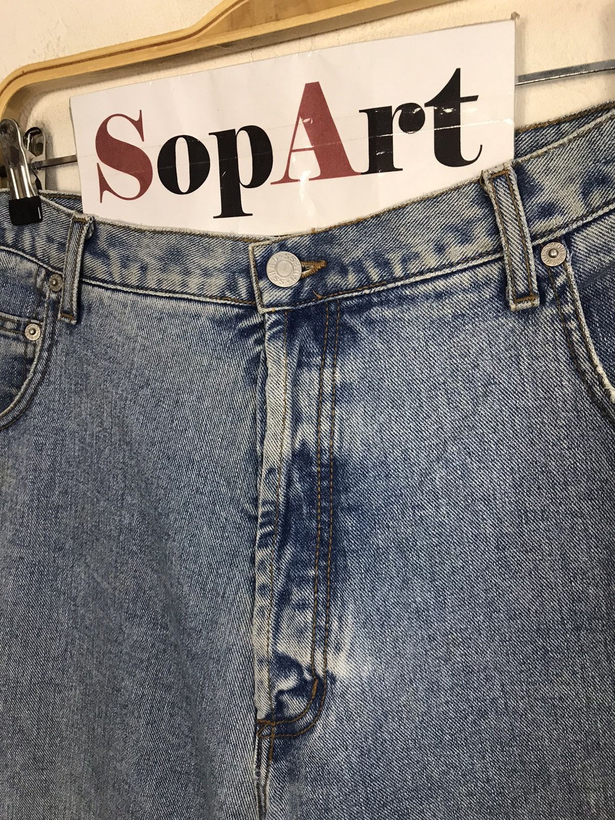 Guess Vintage Guess Jeans Loose Fit Design Size US 39 - 6 Thumbnail