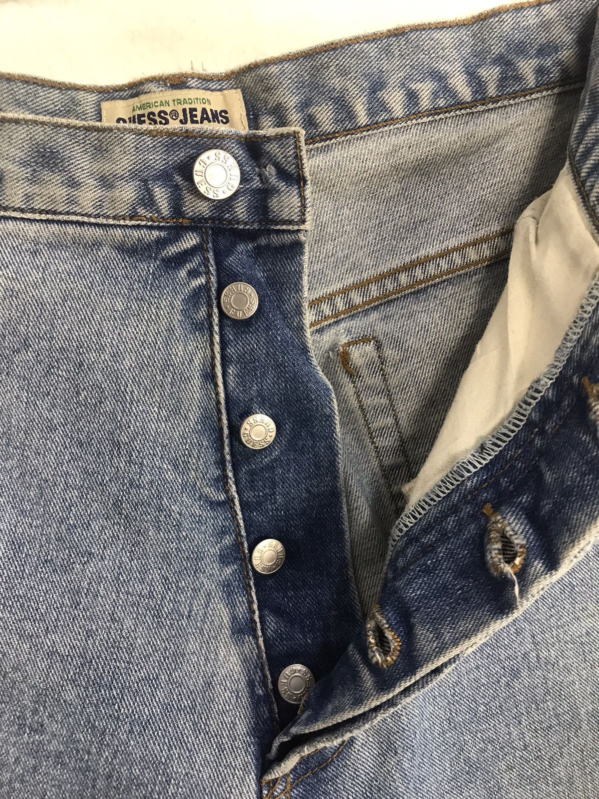 Guess Vintage Guess Jeans Loose Fit Design Size US 39 - 9 Thumbnail