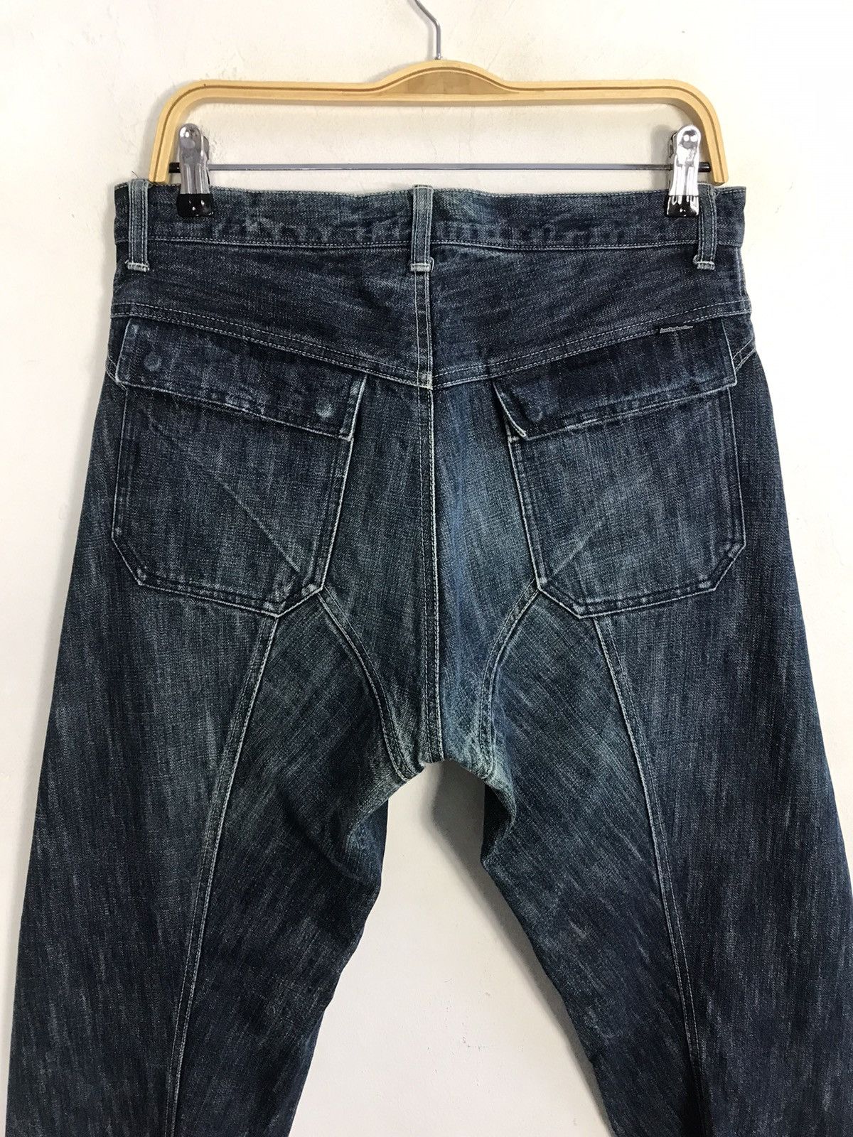 Japanese Brand × Vintage Vintage Bootlegbooth Light Wash Zipper Jeans Design Size US 32 / EU 48 - 10 Thumbnail