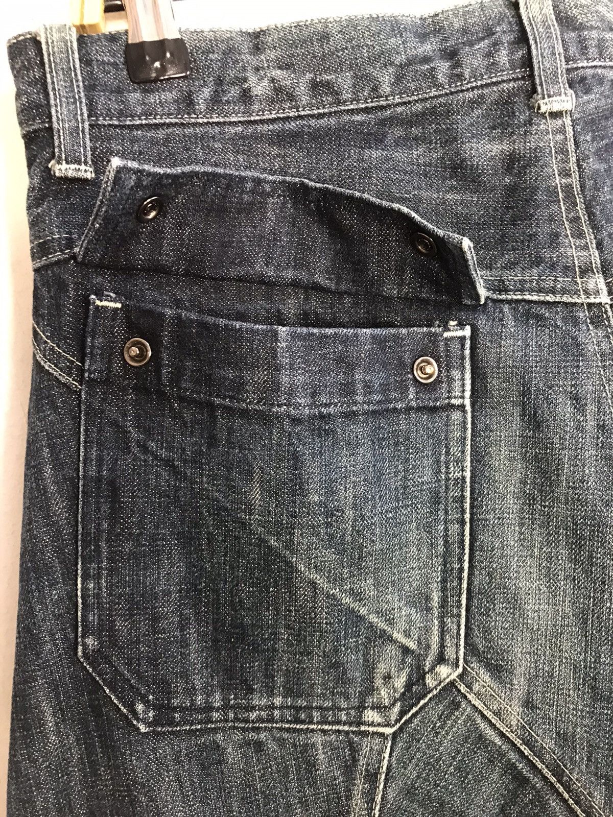 Japanese Brand × Vintage Vintage Bootlegbooth Light Wash Zipper Jeans Design Size US 32 / EU 48 - 13 Thumbnail