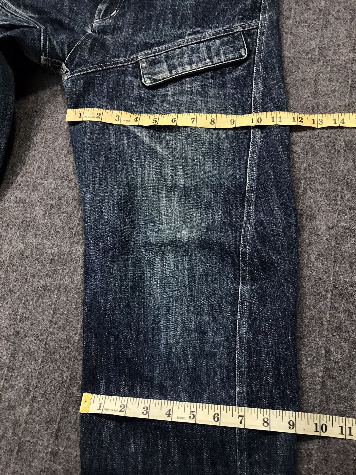 Japanese Brand × Vintage Vintage Bootlegbooth Light Wash Zipper Jeans Design Size US 32 / EU 48 - 20 Thumbnail