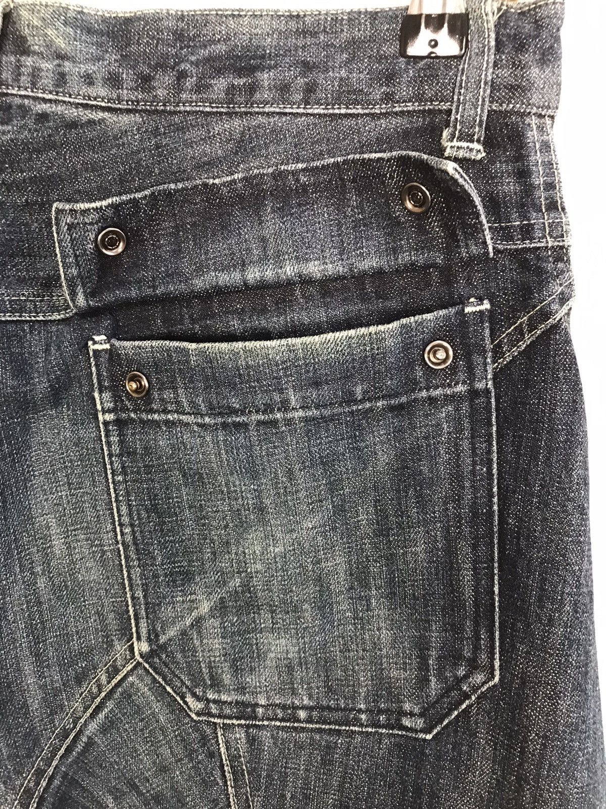 Japanese Brand × Vintage Vintage Bootlegbooth Light Wash Zipper Jeans Design Size US 32 / EU 48 - 12 Thumbnail