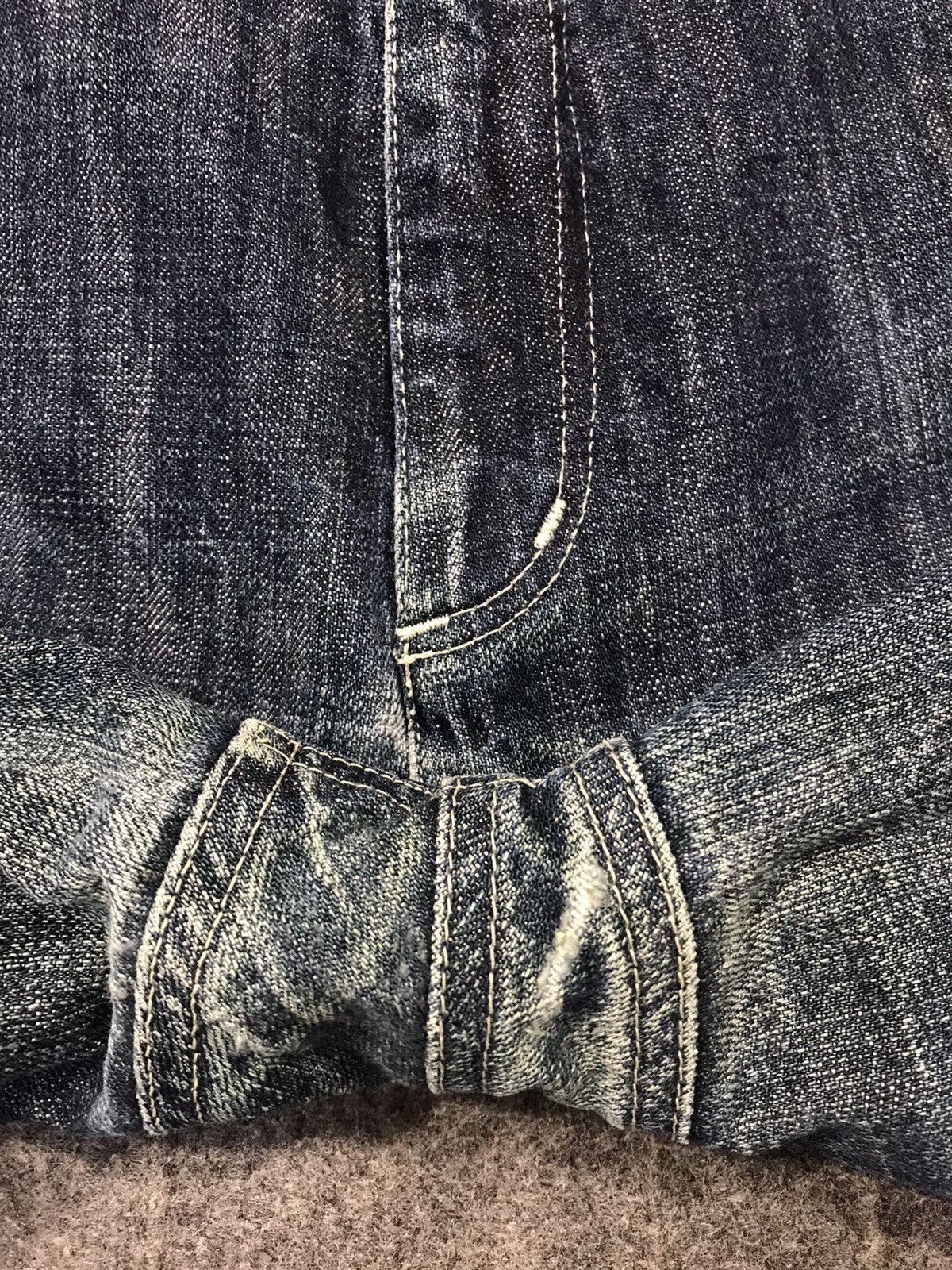 Japanese Brand × Vintage Vintage Bootlegbooth Light Wash Zipper Jeans Design Size US 32 / EU 48 - 14 Thumbnail