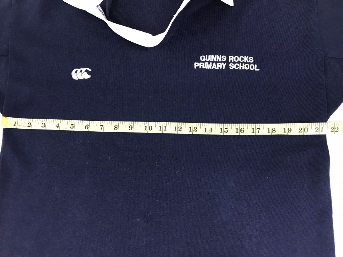 Canterbury of New Zealand × NFL × Vintage Vintage Canterbury Quinns Rocks Primary School Polo Rugby Size US L / EU 52-54 / 3 - 11 Thumbnail