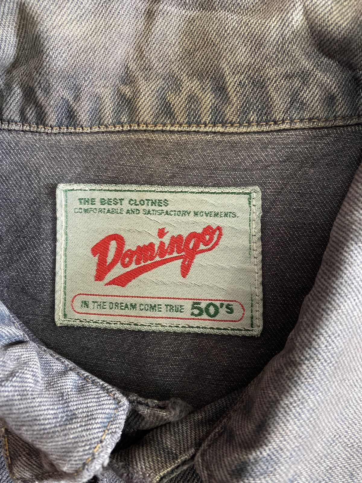 Vintage VINTAGE DOMINGO DENIM VEST Size US L / EU 52-54 / 3 - 10 Thumbnail
