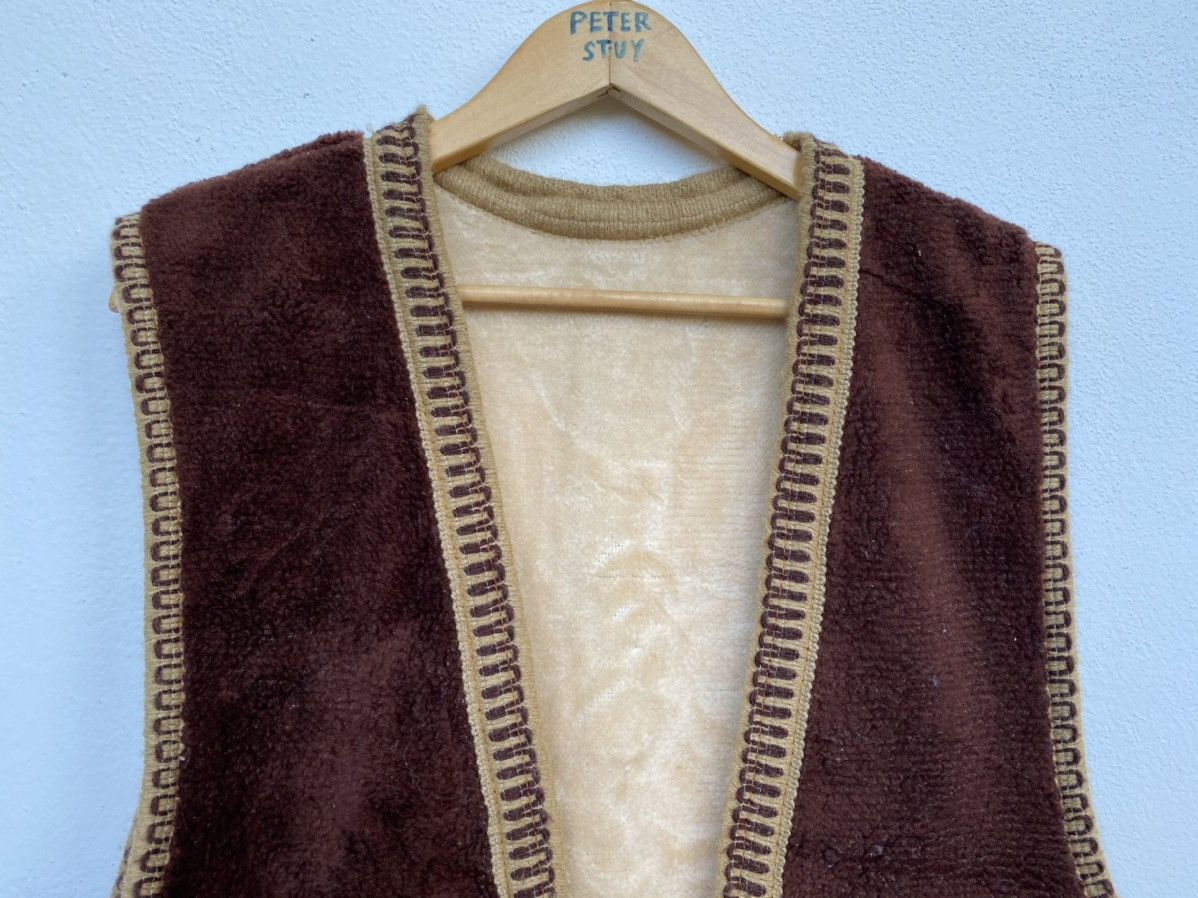 Japanese Brand × Vintage 🔥NICE DESIGN VINTAGE CARPETED VEST Size US L / EU 52-54 / 3 - 3 Thumbnail