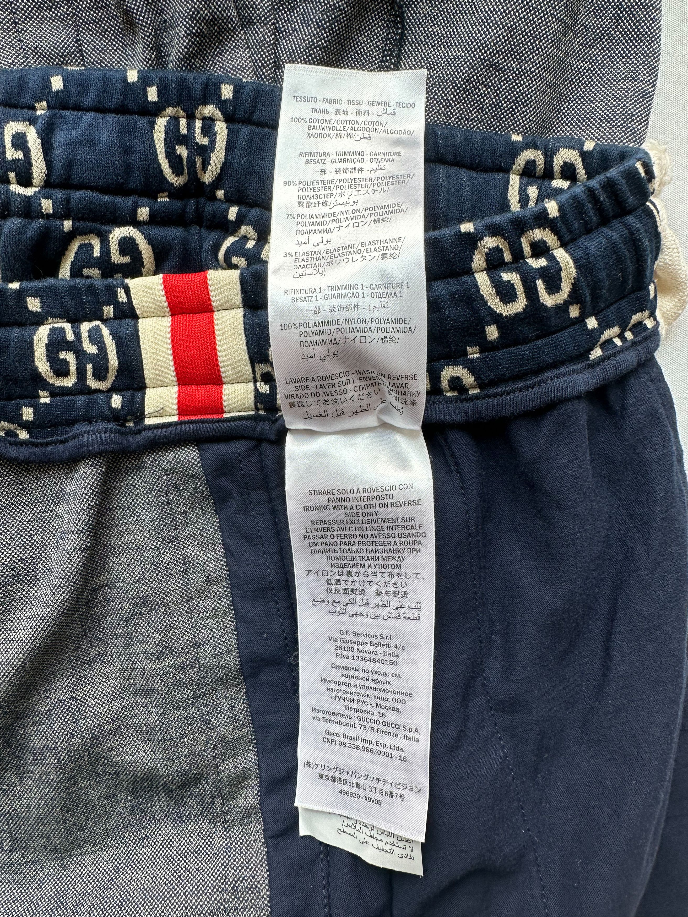 Gucci Gucci Blue & White GG Monogram Trackpants Size US 30 / EU 46 - 5 Thumbnail