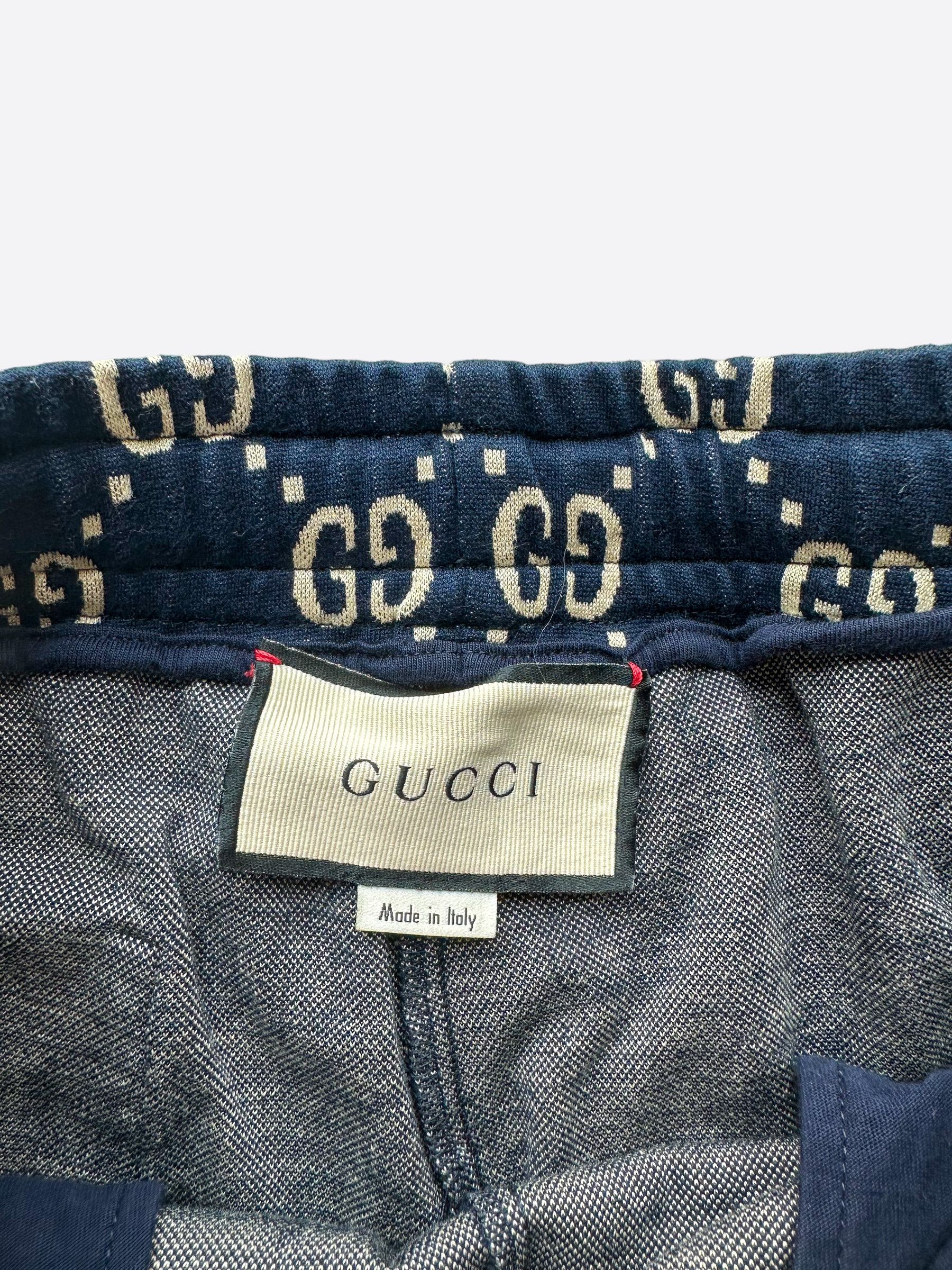 Gucci Gucci Blue & White GG Monogram Trackpants Size US 30 / EU 46 - 3 Thumbnail