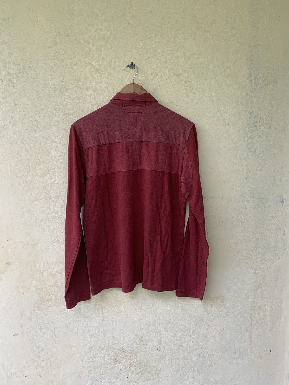 Stone Island Vintage stone island denim Polo Longsleeve Size US M / EU 48-50 / 2 - 10 Thumbnail