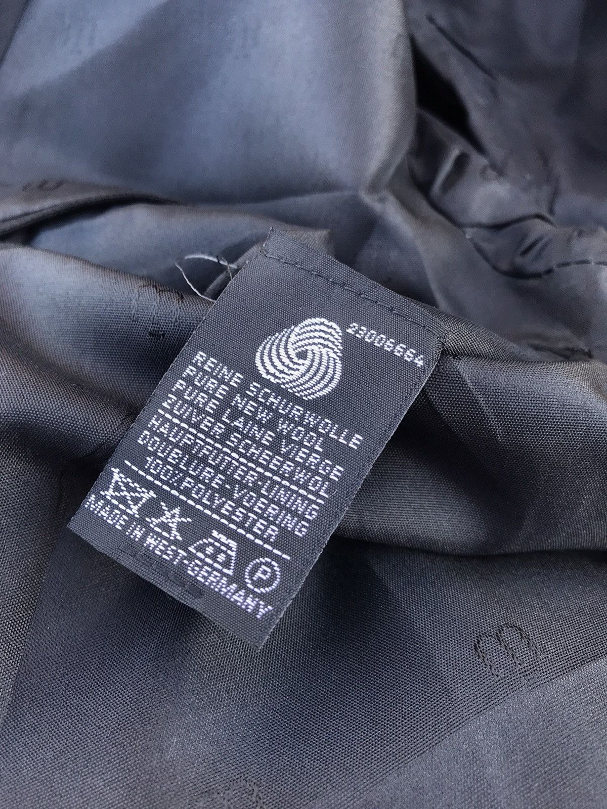 Vintage VINTAGE BLACK PURE WOOL ONE BUTTON TUXEDO DINNER JACKET Size 42R - 4 Thumbnail
