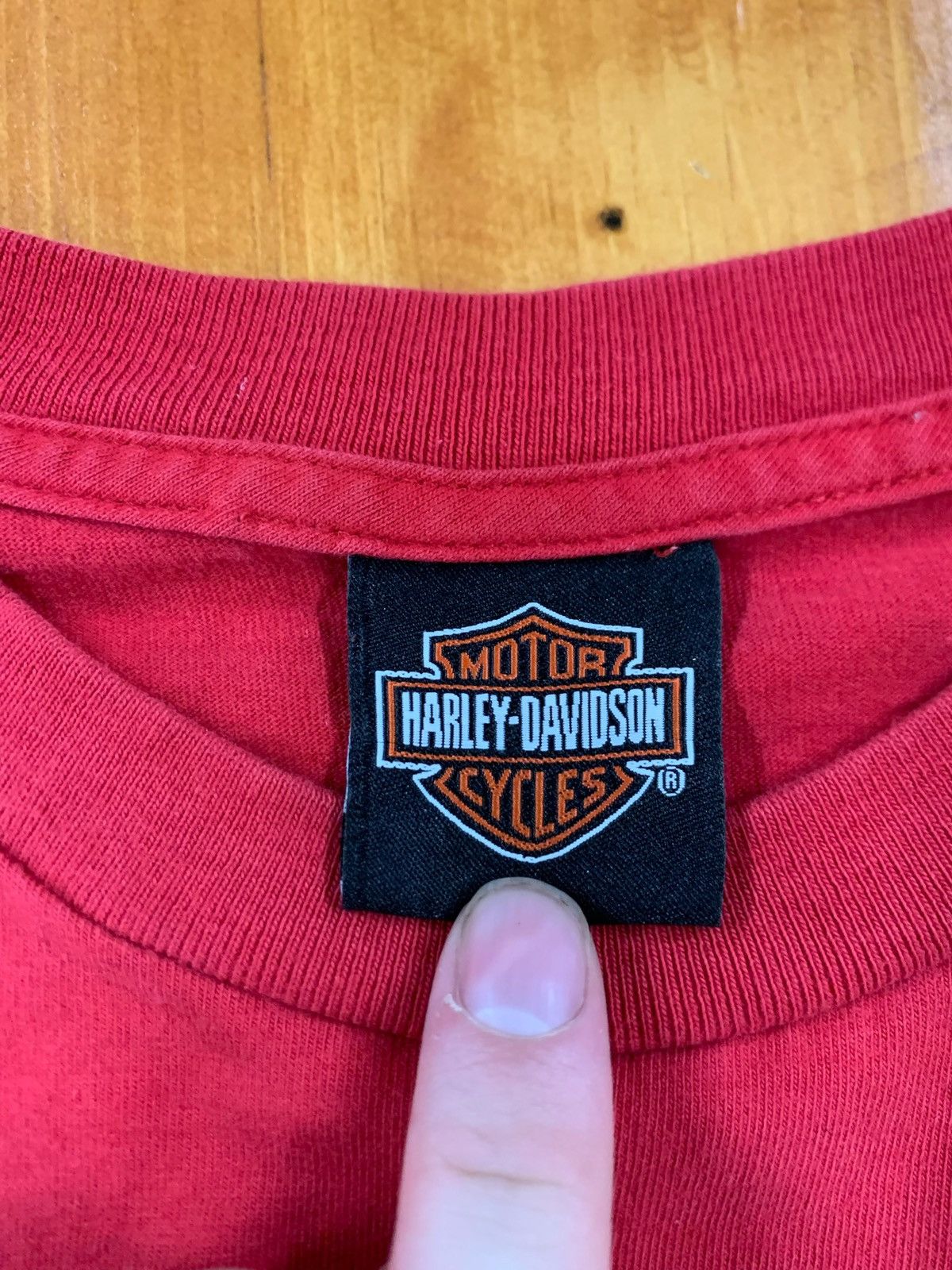 Harley Davidson × Vintage Vintage Harley Davidson Rice Lake Tee Size US L / EU 52-54 / 3 - 3 Thumbnail