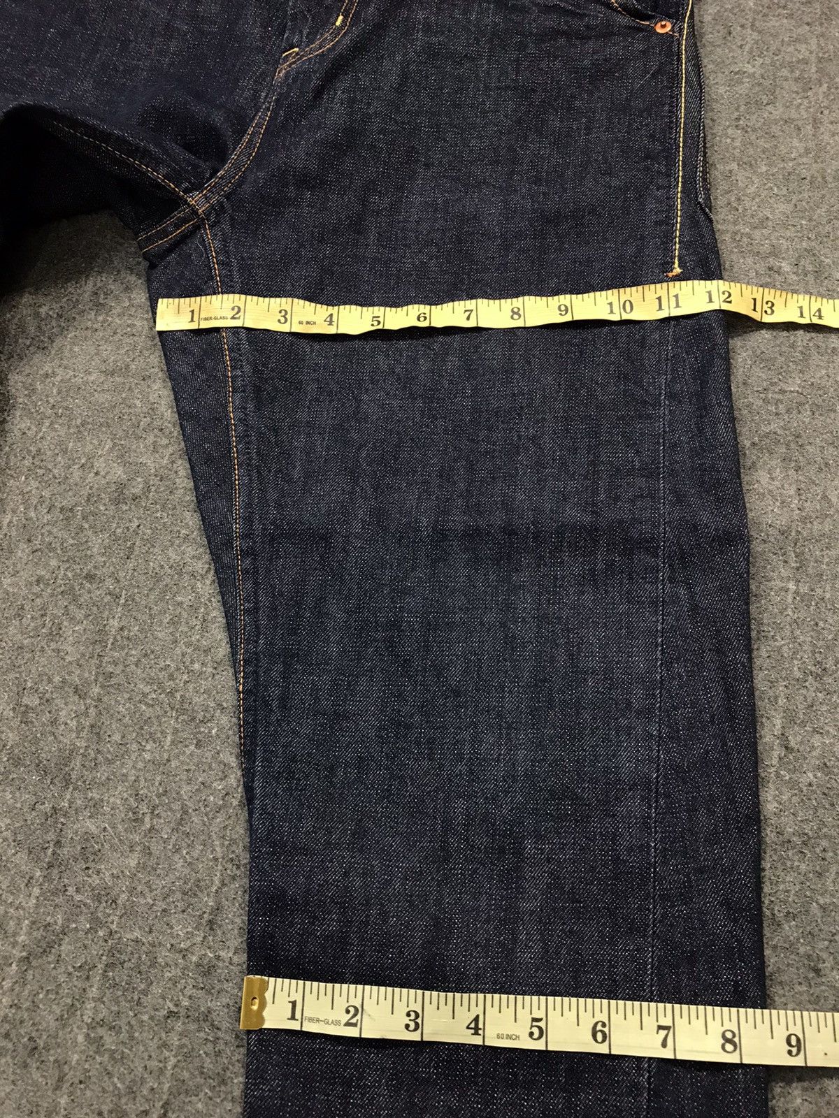 Japanese Brand × Vintage Vintage Navy Produce Indigo Denim Jeans Style Size US 30 / EU 46 - 19 Thumbnail