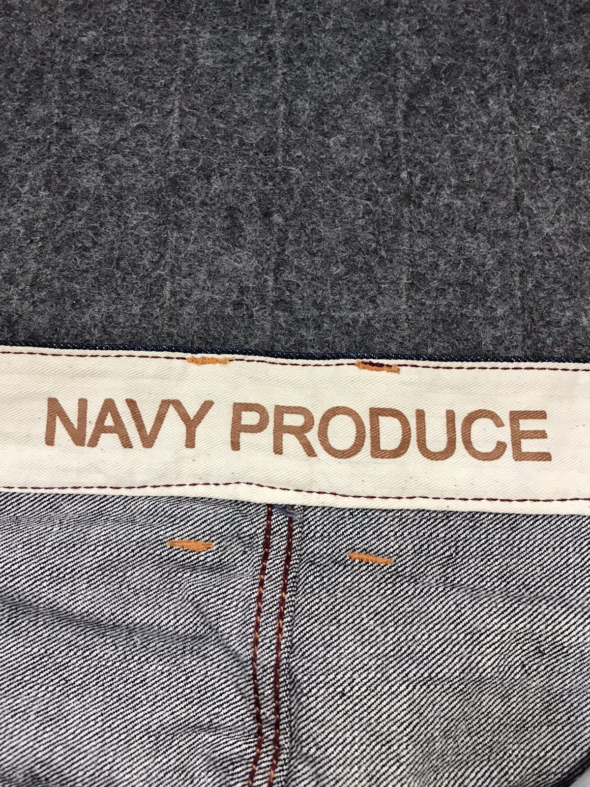 Japanese Brand × Vintage Vintage Navy Produce Indigo Denim Jeans Style Size US 30 / EU 46 - 15 Thumbnail