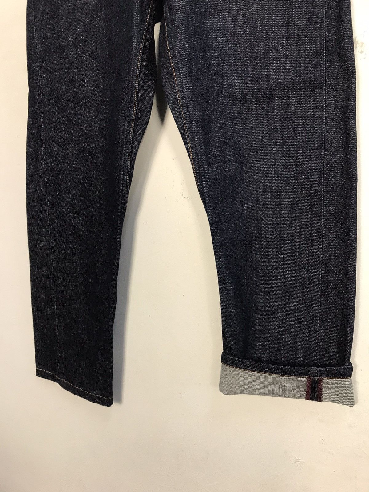 Japanese Brand × Vintage Vintage Navy Produce Indigo Denim Jeans Style Size US 30 / EU 46 - 9 Thumbnail