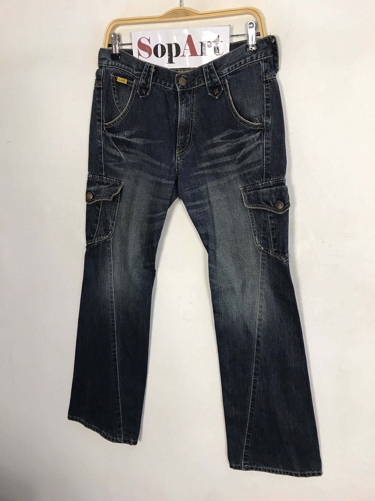 Japanese Brand × Lee × Vintage Vintage Lee Riders Fashion Bootcut Pocket Design Jeans Size US 31 - 4 Thumbnail