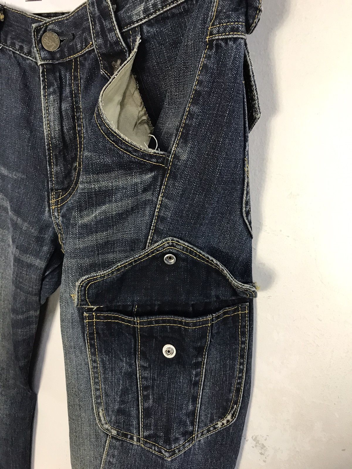 Japanese Brand × Lee × Vintage Vintage Lee Riders Fashion Bootcut Pocket Design Jeans Size US 31 - 5 Thumbnail